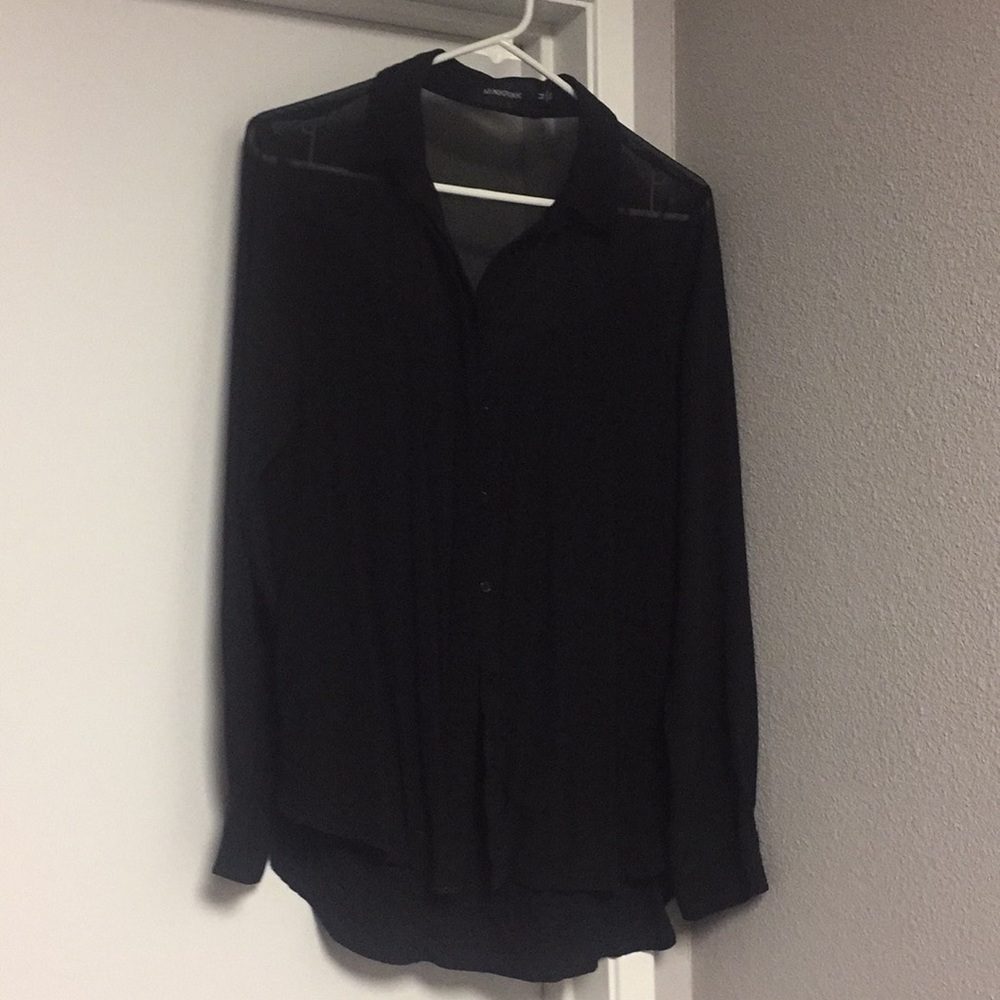 Pretty black blouse